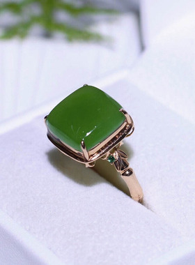 原创设计翡翠金镶玉项链送老婆