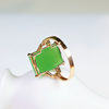 Fashion trendy Hetian jade gold inlaid hand jewelry for mom