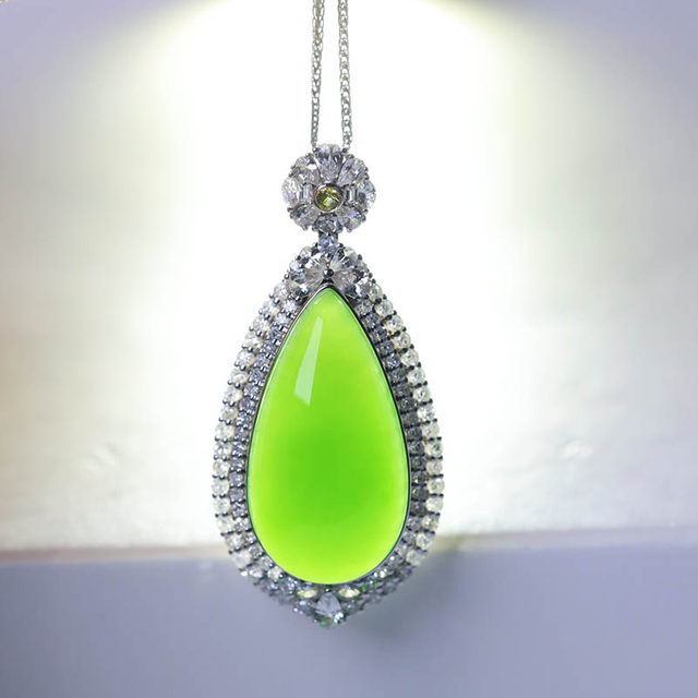 Original design Jade gold inlaid jade pendant for my wife