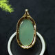 Original design jade gold inlaid jade necklace for mom