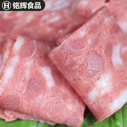 【一件包邮】南阳雪花培根肉片1.5kg烟熏肉手抓饼海阳培根肉包邮 - 图0