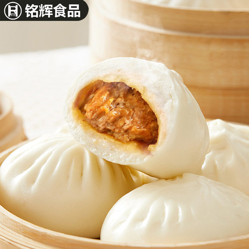 中饮巴比鲜汁肉包1.02kg冷冻早餐早点猪肉包大包子面点小吃半成品 - 图2
