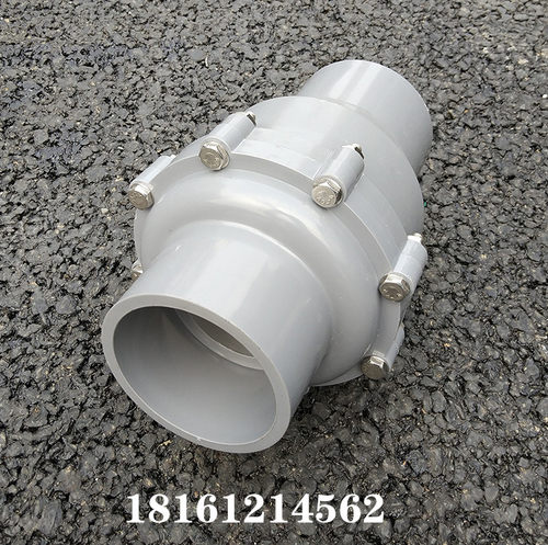 PVC止回阀 单向阀 逆止阀 大流量止回阀PVC 200 160 140 125 110 - 图0