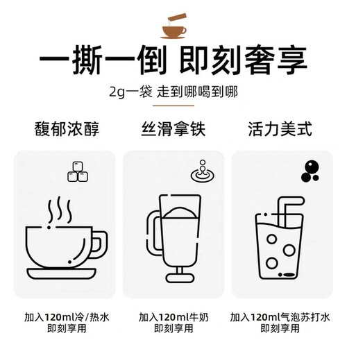 后谷纯黑咖啡粉速溶美式无添加蔗糖低脂云南小粒咖啡官方旗舰店 - 图2