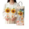 Teacher's Day gift 2026 for female teachers high-end practical sunflower pen creative stationery for kindergarten primary school students