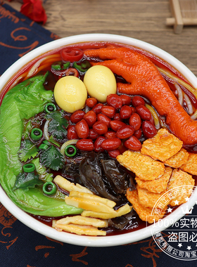 仿真螺蛳粉模型牛肉拉面米线模具