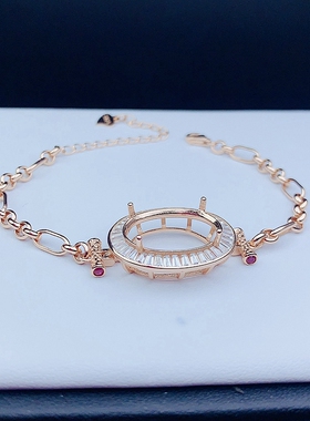 S925银手链10*14/12*16/13*18mm