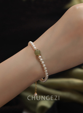 可叠戴精致百搭珍珠手链