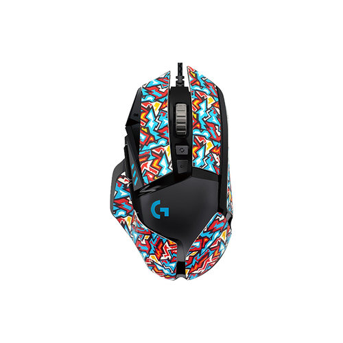 火线竞技 罗技 G502 G102 GPW G903 G304 梵彩鼠标防滑按键侧边贴 - 图0