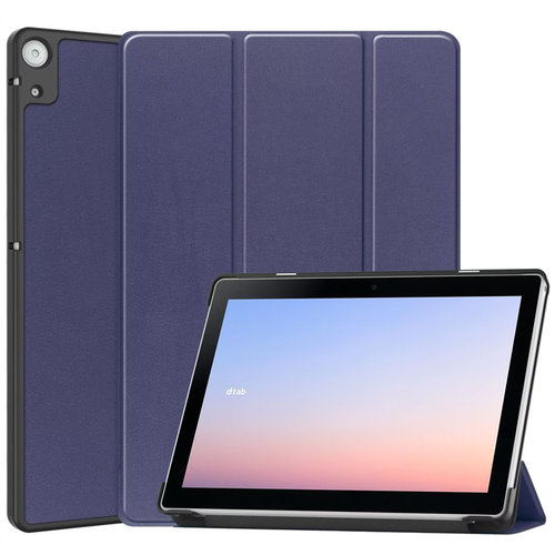 适用Docomo dtab D-51C平板电脑皮套保护外壳三折防摔外套 - 图3