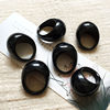 Natural black agate finger ring for men and women, domineering personality, exaggerated chalcedony water droplets, wealth-gathering style, niche cold style ring