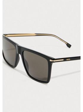 代购Hugo Boss男士太阳镜防紫外线偏光遮光清晰视野方形黑色
