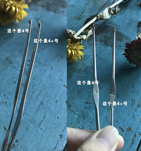 良本手作 潮州可钩牌无柄弧度不锈钢钩针纯手工 - 图3