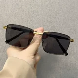 Мужские солнцезащитные очки, коллекция 2021, изысканный стиль, защита от ультрафиолета