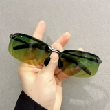 Дневные и ночные солнцезащитные очки для мужчин, меняющие цвет, 2025, новые поляризационные очки для вождения и рыбалки, мужские спортивные солнцезащитные очки для бега