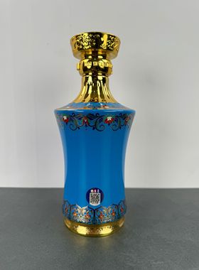 钓鱼台御藏酒空酒瓶摆件装饰摆柜空瓶摆设酒柜道具背景墙瓶子整套