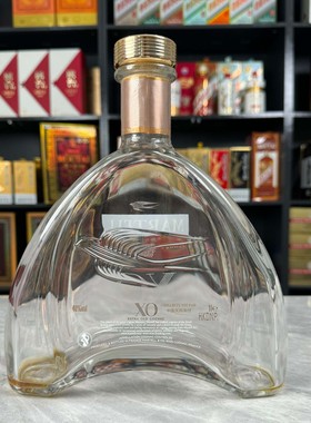 ml马爹利XO空酒瓶摆件空瓶装饰道具酒瓶子装饰品高档烟酒店陈列