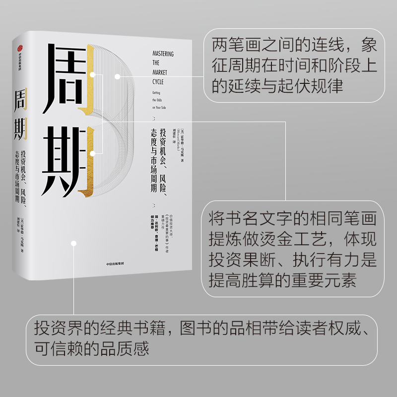 周期 投资机会、风险、态度与市场周期 霍华德马克斯 著 橡树资本创始人 包邮 投资重要的事作者 中信出版社图书 正版书籍 - 图2