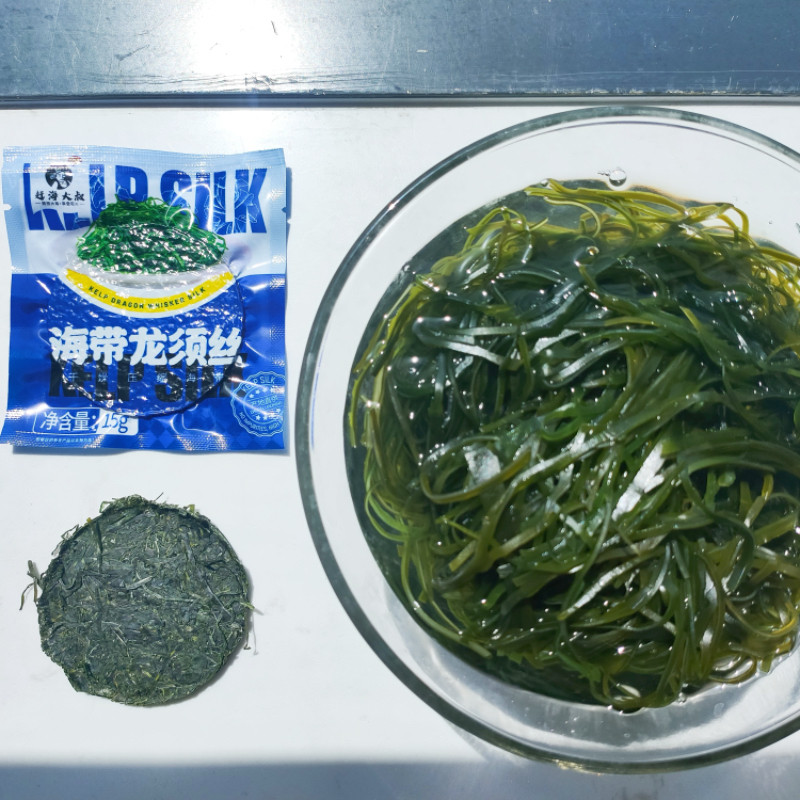 赶海大叔压缩海带龙须丝裙带菜圆饼大连特产嫩苗凉拌菜煲汤小包装