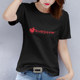 Pure cotton printed short sleeve white t-shirt printing