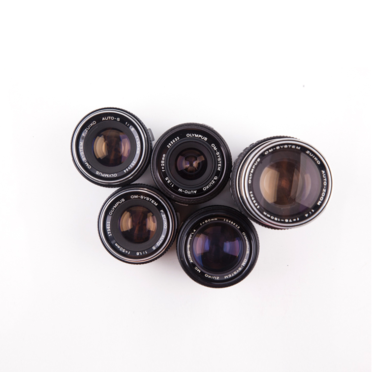 OLYMPUS奥林巴斯OM1通用中古镜头组f1.4/f1.8/f3.5/f1.2 50mm - 图2