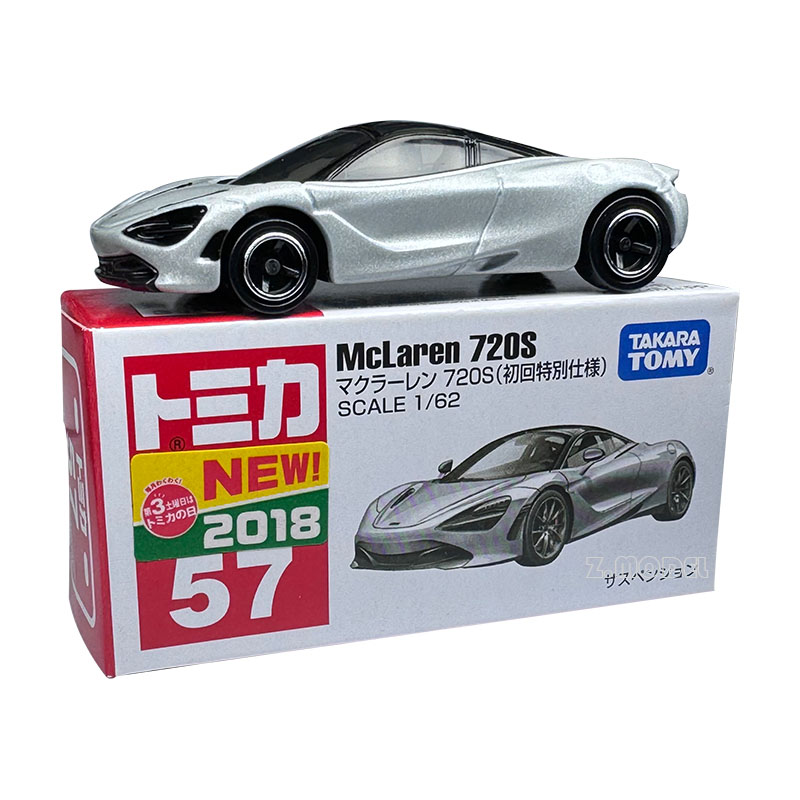 TOMY多美卡合金小汽车模型男孩玩具黑盒TP29迈凯轮F1赛车 McLaren - 图1