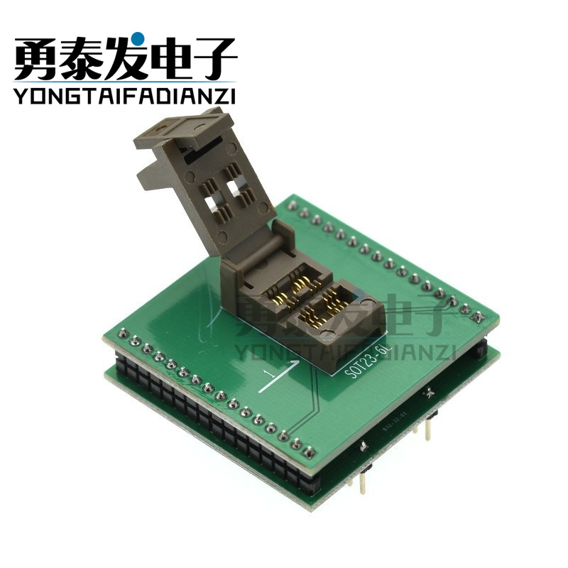 SOT23-6 IC烧录座烧录器适配器转换座芯片测试座-图0