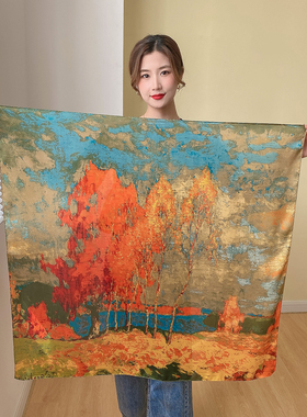 四季韩版女丝巾护颈围脖