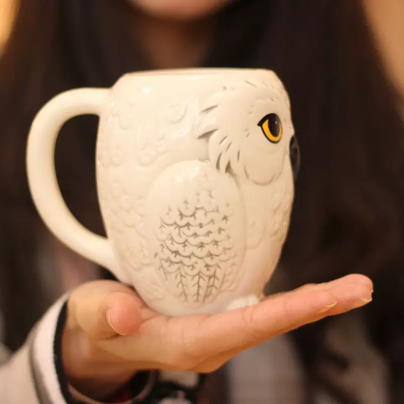 Кружка Harry Potter Eagle Mark 3D объемная сова керамическая кружка Hedwig сова