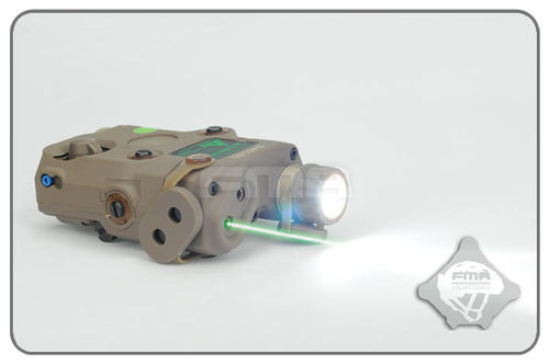 FMA NEW AN-PEQ-15 升级功能版LED白光+绿镭射指示带IR镜片TB0068 - 图1