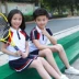 Vườn mẫu giáo mới Mặc mùa hè Anh Trường tiểu học và trung học cơ sở Đồng phục phục vụ giáo viên Quần áo trẻ em Hiệu suất Thể thao - Đồng phục trường học / tùy chỉnh thực hiện đồ cho bé trai Đồng phục trường học / tùy chỉnh thực hiện