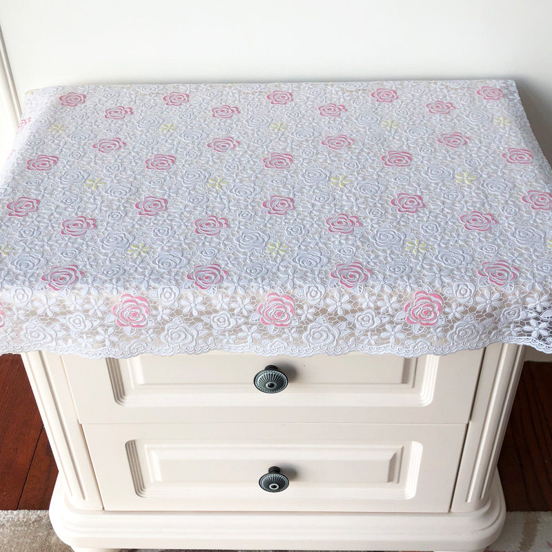 防水防油免洗电视柜垫冰箱洗衣机盖巾小茶几台布桌布垫床头柜盖布,淘宝优惠券,粉丝福利购,淘宝优惠卷
