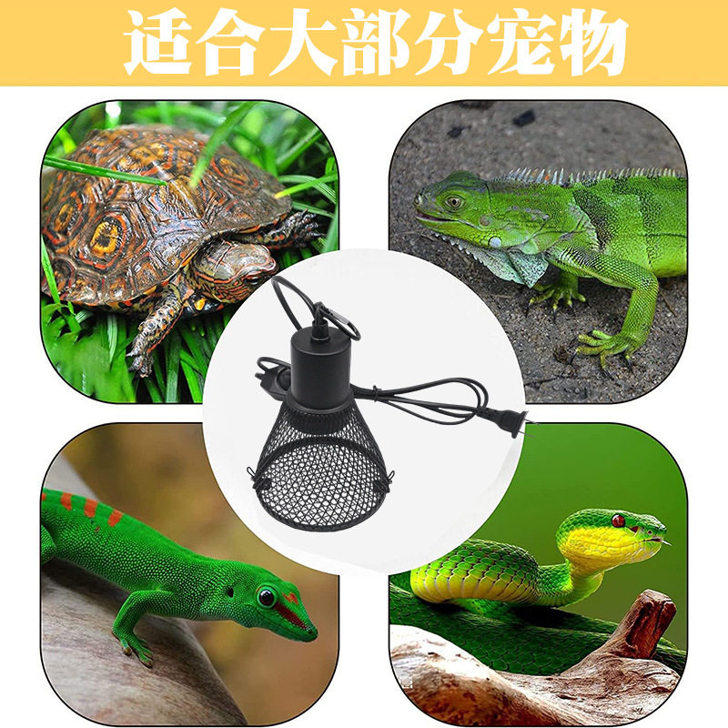 爬虫木箱防烫陶瓷加热灯罩鬃狮蜥蜴异宠鹦鹉雏鸟笼过冬保温防烫网,淘宝优惠券,粉丝福利购,淘宝优惠卷