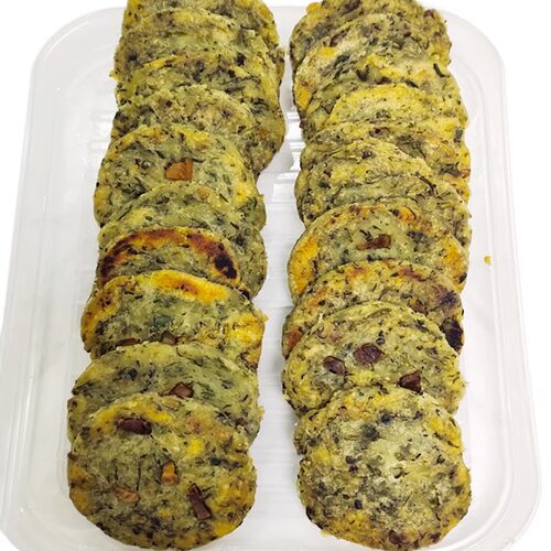 安庆特产水萩粑 清明粑太湖岳西潜山水秋粑水菊粑 非毛香粑蒿子粑 - 图2