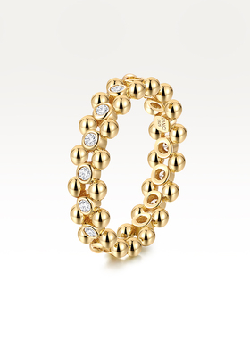 Fanci范琦女925银原创通勤戒指