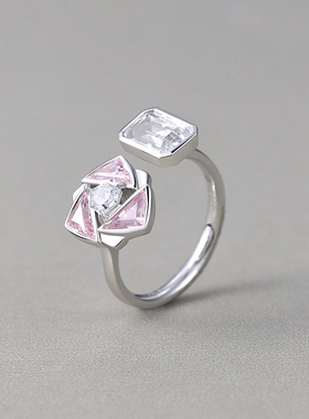 Fanci范琦女925银甜美原创戒指