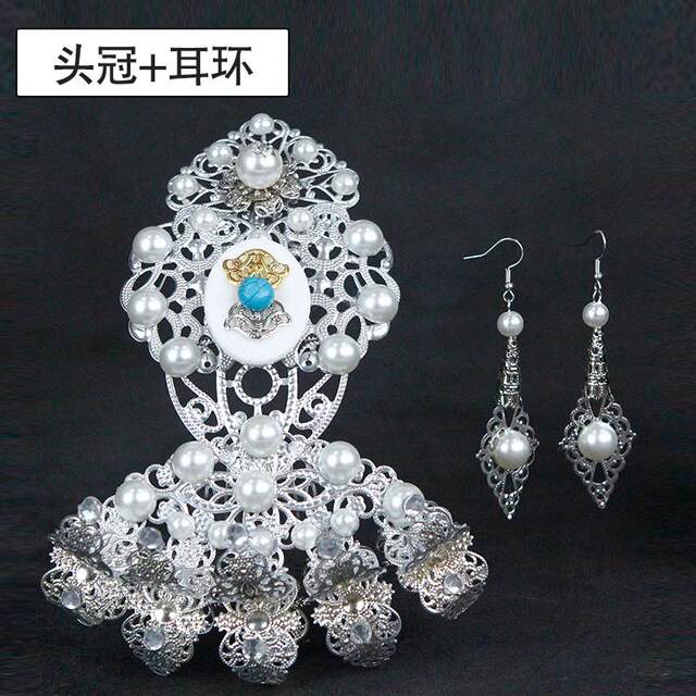 Guanyin Bodhisattva costume Mazu costume performance costume wig accessories