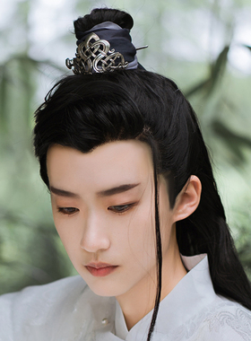 古装男士头饰汉服日常摄影发簪子