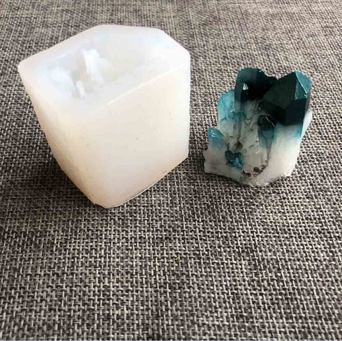 小金龙 diy 水晶滴胶 晶簇冰山矿石模具 晶石 水晶滴胶硅胶模具 - 图2