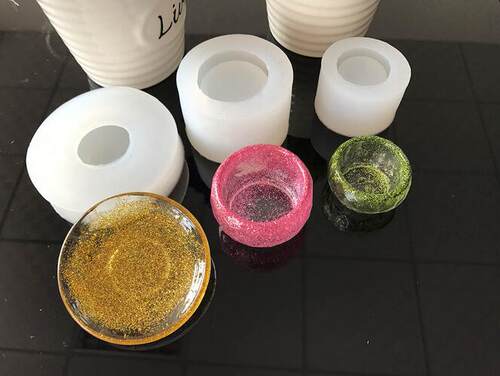 植物花盆盆栽仙人掌硅胶模具 diy手工制作香薰石膏扩香石摆件 - 图0