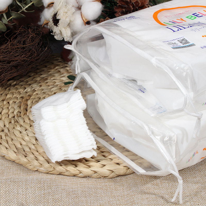 正品 Lily Bell丽丽贝尔 女三层优质纯棉卸妆棉工具化妆棉222片,淘宝优惠券,粉丝福利购,淘宝优惠卷