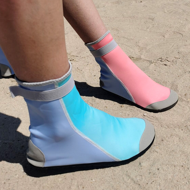 高筒防沙滩袜鞋游泳专用装备成人潜水涉水防滑水上乐园漂流冲浪浮-图0
