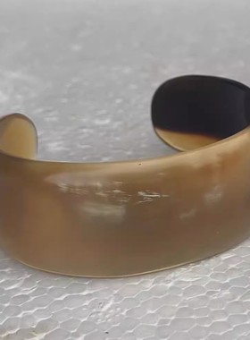 简约漂亮牛角手镯复古个性手环