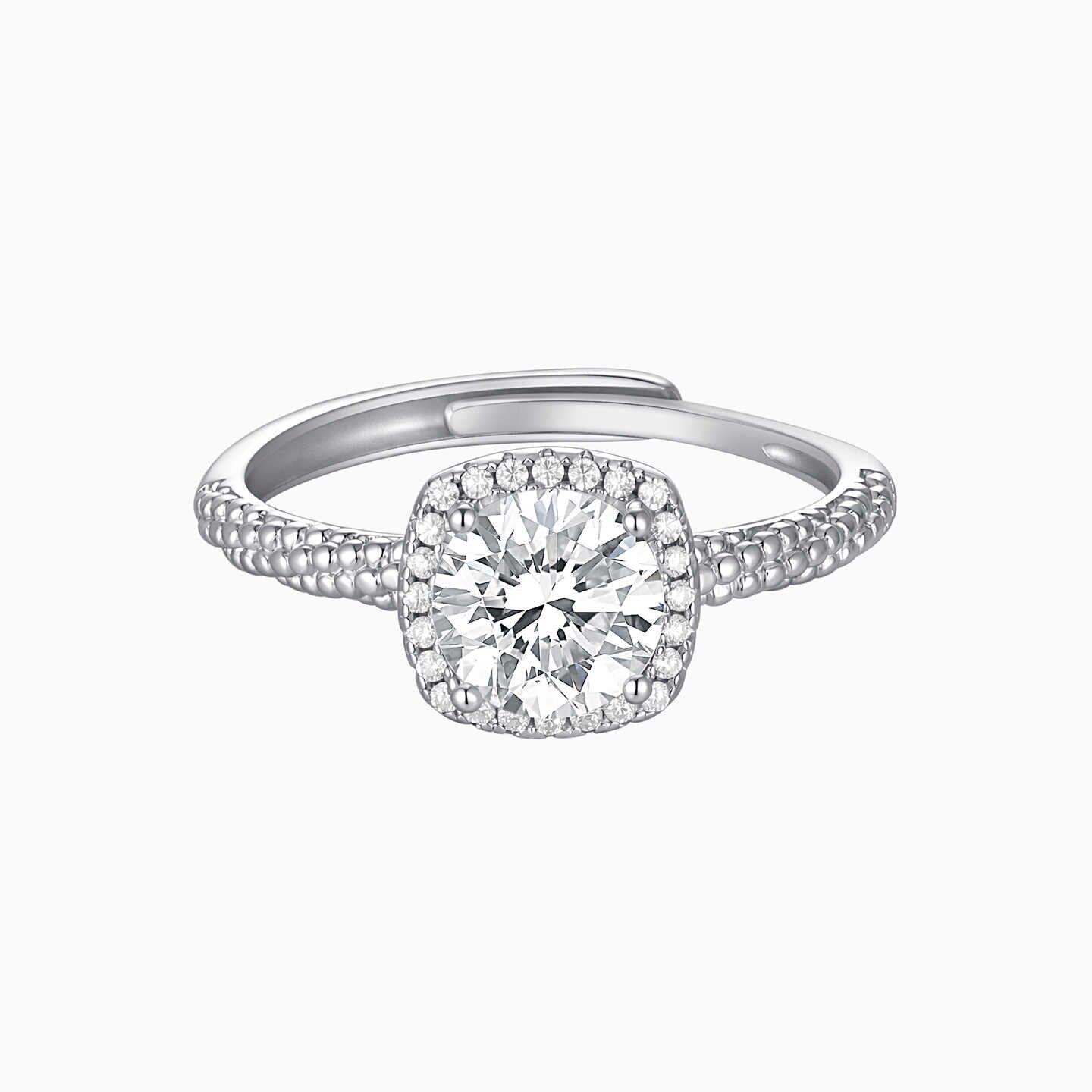 Trendy Acer light chasing necklace ring s925 silver necklace silver jewelry women's ring neck jewelry fashionable and bright gift for girlfriend