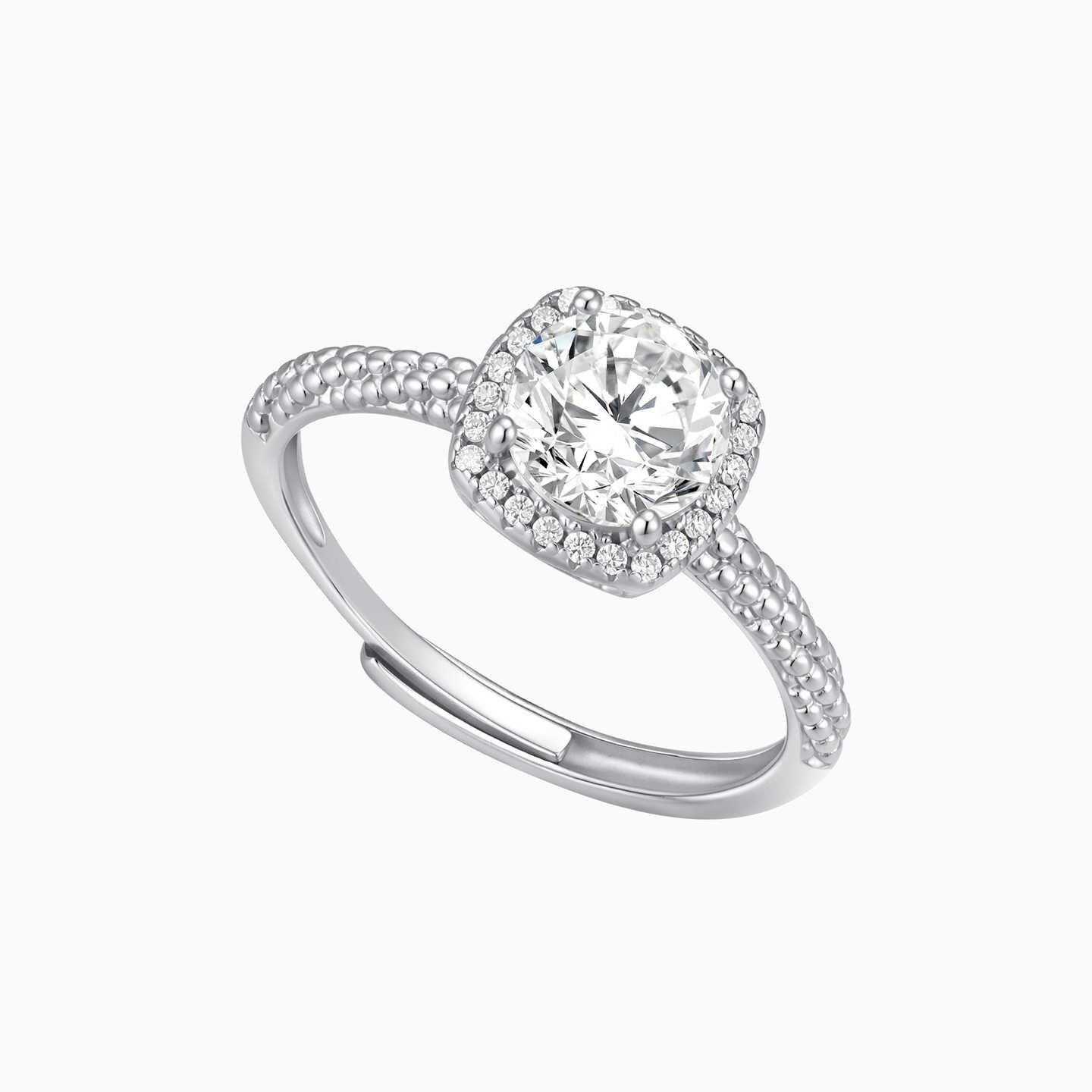 Trendy Acer light chasing necklace ring s925 silver necklace silver jewelry women's ring neck jewelry fashionable and bright gift for girlfriend