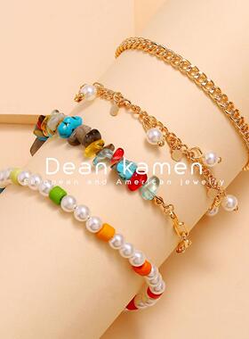 波西米亚沙滩贝壳手脚