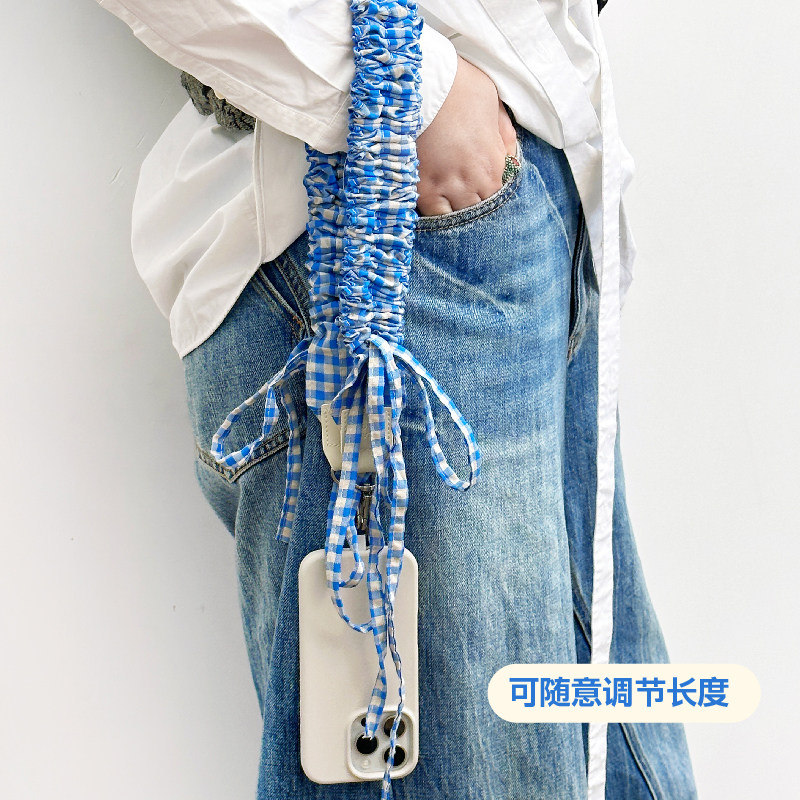 PaPaPa制造局 原创抽绳挂脖手机挂绳背式手机挂绳可调节长短斜挎,淘宝优惠券,粉丝福利购,淘宝优惠卷