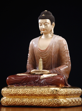 纯铜释迦牟尼佛药师佛如来三宝佛