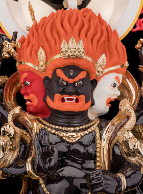 台湾纯铜鎏金秽迹金刚佛像密宗