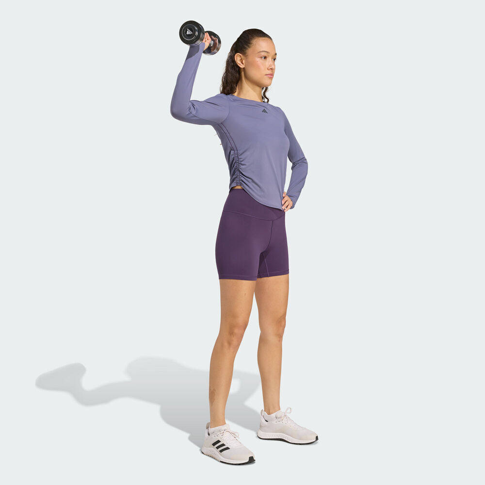 优购adidas阿迪达斯女子运动训练健身圆领长袖T恤KC2449,淘宝优惠券,粉丝福利购,淘宝优惠卷